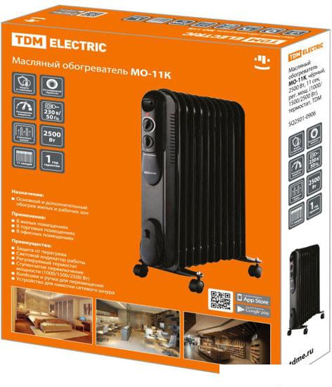 Масляный радиатор TDM Electric SQ2501-0906- фото2