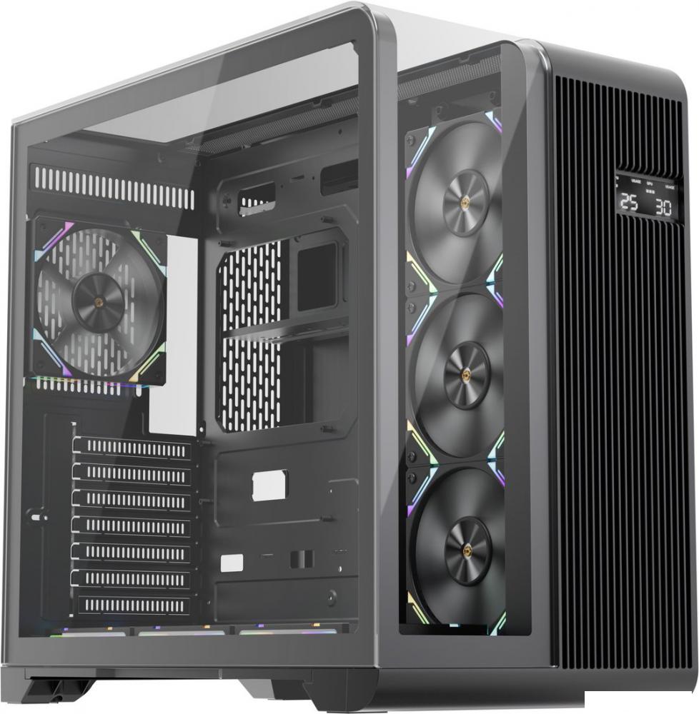 Корпус 1stPlayer RT7 RT7-BK (черный)- фото