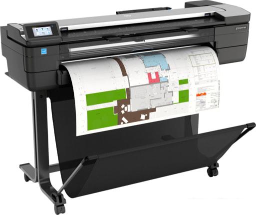 МФУ HP DesignJet T830 F9A30D- фото3