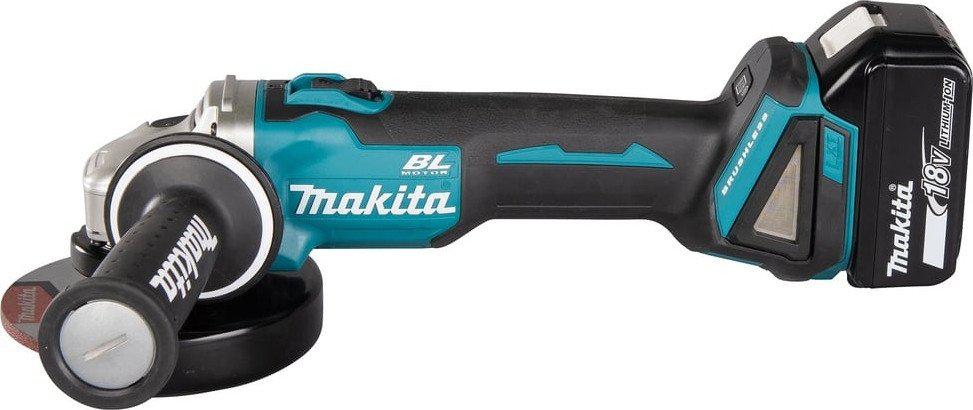 Угловая шлифмашина Makita DGA504RT (с 1-им АКБ, кейс)- фото2