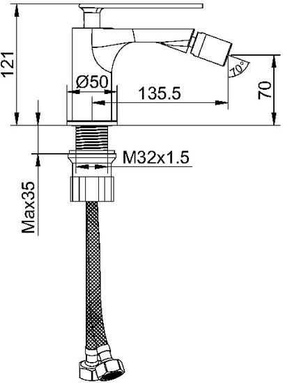 Смеситель Maxonor Pure Life PL5086-9- фото2