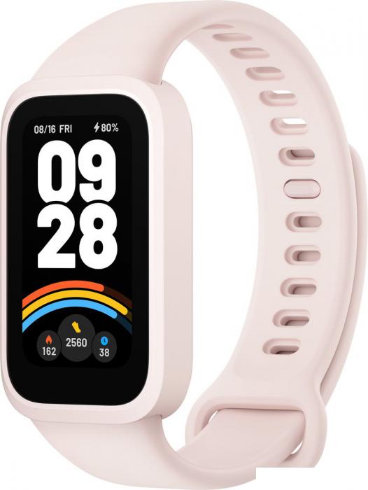 Фитнес-браслет Xiaomi Smart Band 9 Active M2435B1 (розовый, международная версия)- фото