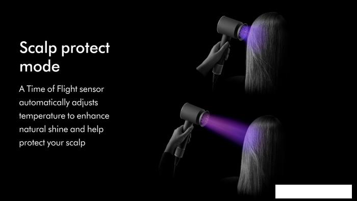Фен Dyson HD16 Supersonic Nural (синий/топаз)- фото3