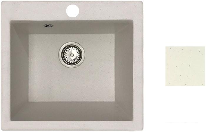 Кухонная мойка БелЭворс Mini (белый, без сифона)- фото