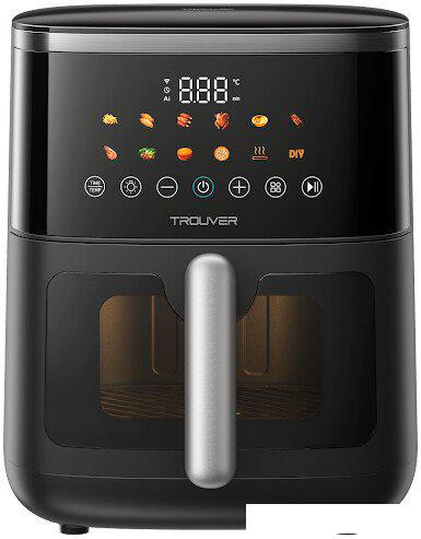 Аэрогриль (аэрофритюрница) Trouver Air Fryer FD10 Pro Max (черный)