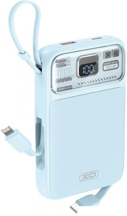 Внешний аккумулятор XO PR243 10000mAh (синий)- фото