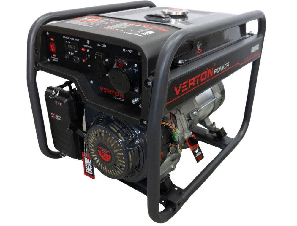 Бензиновый генератор Verton Power GG6500- фото2