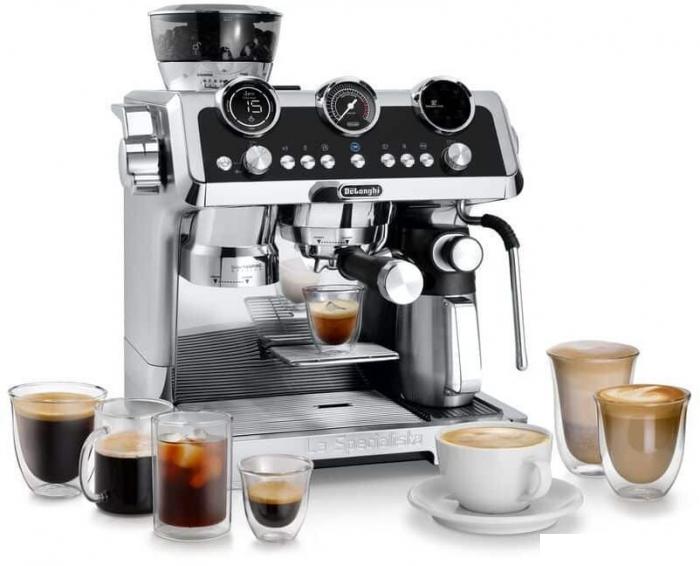 Рожковая помповая кофеварка DeLonghi EC 9865 M La Specialista Maestro Cold Brew- фото4