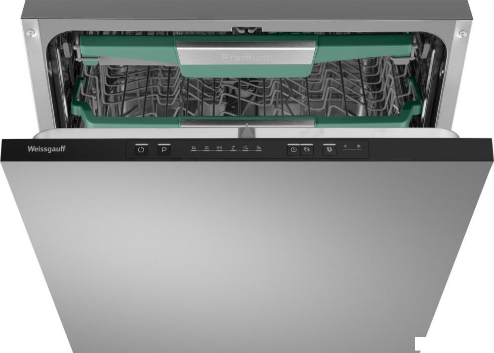 Встраиваемая посудомоечная машина Weissgauff BDW 6136 D Inverter AutoOpen Infolight- фото2
