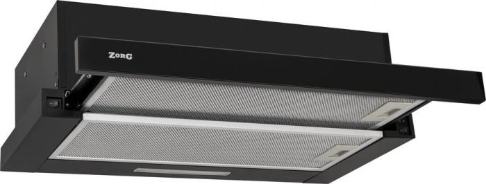 Кухонная вытяжка ZorG Slim 850 60 M (черный)- фото2