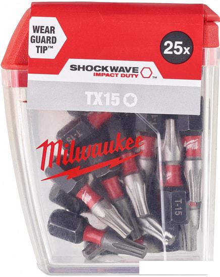 Набор бит Milwaukee 4932430873 (25 предметов)