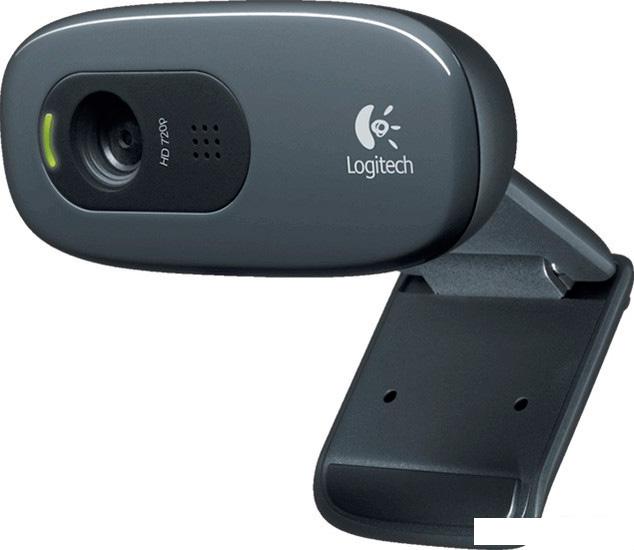 Web камера Logitech HD Webcam C270 черный [960-001063]- фото2