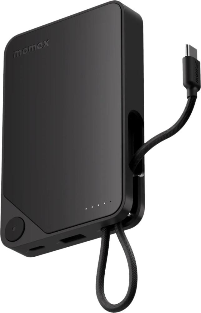 Внешний аккумулятор Momax 1-Power X Built-in USB-C IP152 10000mAh (черный)- фото