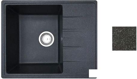 Кухонная мойка AV Engineering Platinum AV765495PBK (черный)- фото4
