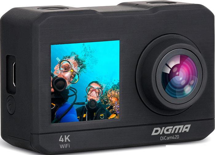 Экшен-камера Digma DiCam 420- фото2
