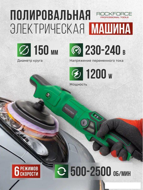 Полировальная машина RockForce RF-WT03105- фото2