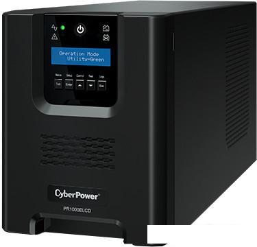 Источник бесперебойного питания CyberPower PR1000ELCD 1000VA- фото