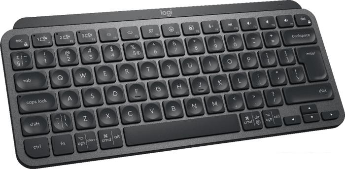 Клавиатура Logitech MX Keys Mini (графитовый, европейская версия, нет кириллицы)- фото2