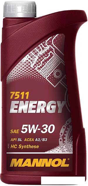 Моторное масло Mannol Energy 5W-30 API SL 1л