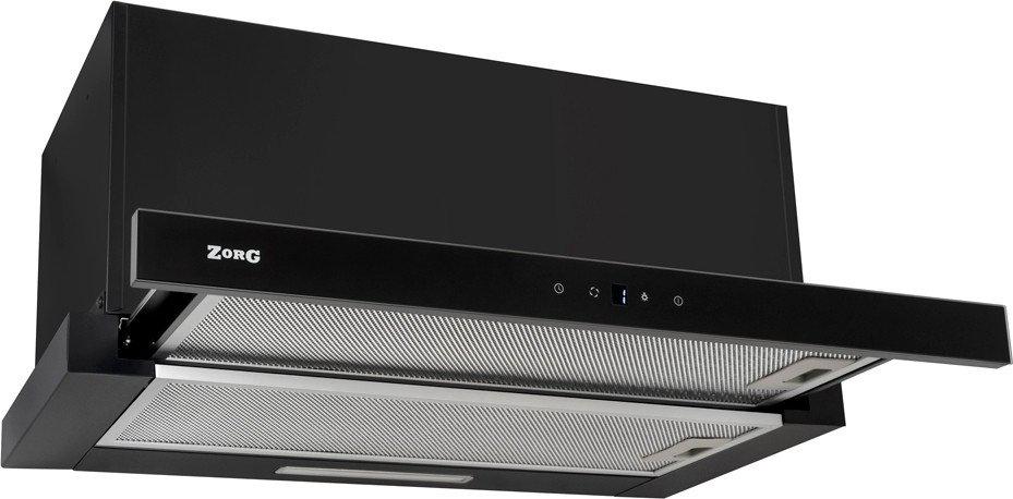 Кухонная вытяжка ZorG Turbo 1260 60 S (черный)- фото