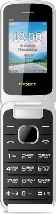 Кнопочный телефон TeXet TM-325 (антрацит)- фото2