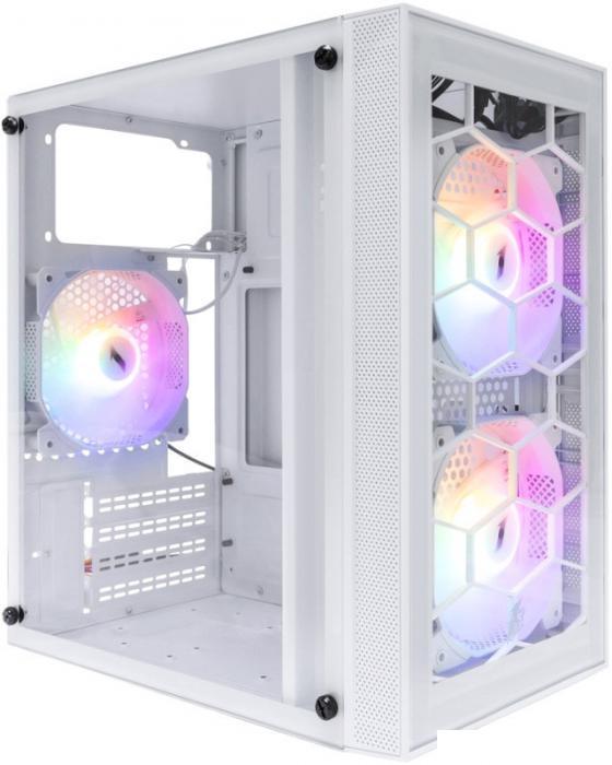 Корпус 1stPlayer FireBase X1-WH-3F1-W- фото