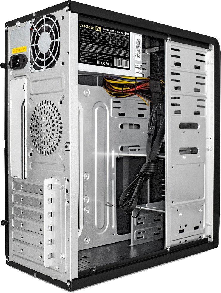 Корпус ExeGate CP-606U-AB350 350EX292994RUS- фото2