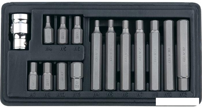 Набор бит Stels 11313 (15 предметов)- фото