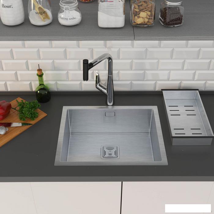 Кухонная мойка Roxen Uno 560210-54- фото3