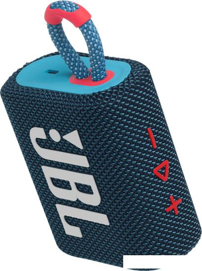 Беспроводная колонка JBL Go 3 (темно-синий)- фото4