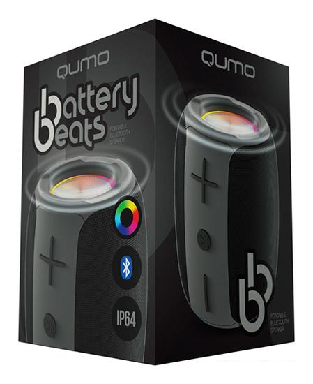 Беспроводная колонка QUMO BatteryBeats (черный)- фото4