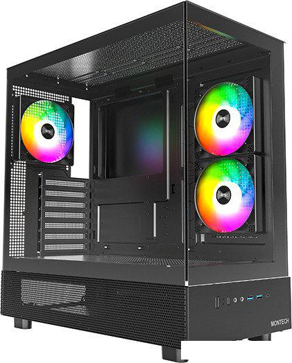 Корпус Montech XR (черный)- фото