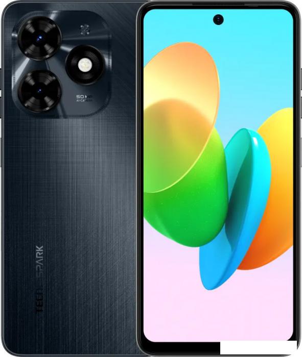 Смартфон Tecno Spark 20C 4GB/128GB (черный)