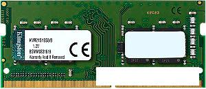 Оперативная память Kingston ValueRam 8GB DDR4 PC4-17000 SO-DIMM [KVR21S15S8/8]