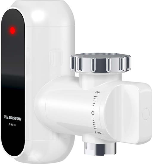 Проточный электрический водонагреватель на кран Edisson Bruni 3500- фото