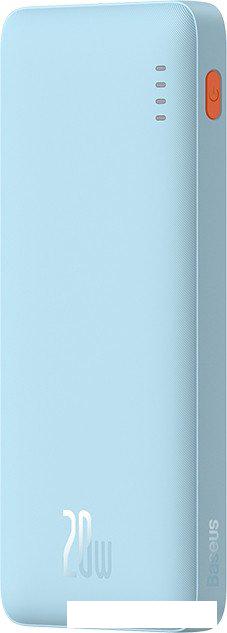 Внешний аккумулятор Baseus Airpow Fast Charge Power Bank 20W 10000mAh (голубой)- фото3