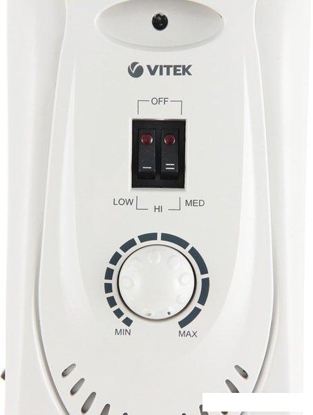 Масляный радиатор Vitek VT-1704 W- фото3