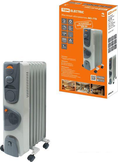 Масляный радиатор TDM Electric МО-7ТВ SQ2501-0911- фото2
