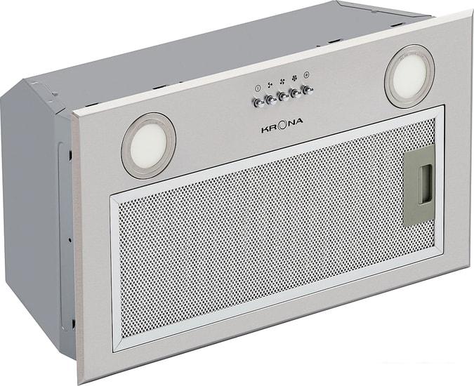 Кухонная вытяжка Krona Ambra 600 PB (нержавеющая сталь)