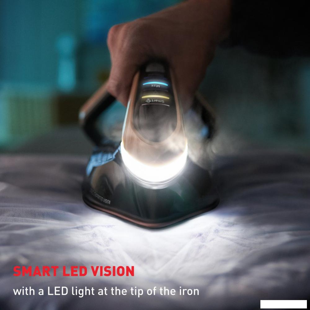 Утюг Tefal Pro Express Vision GV9823E1 (золотой/черный)- фото3