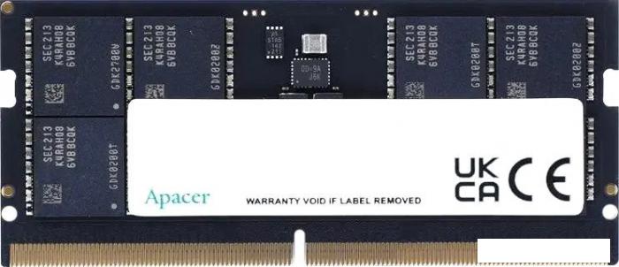 Оперативная память Apacer 8ГБ DDR5 SODIMM 5600 МГц FS.08G2C.RKH