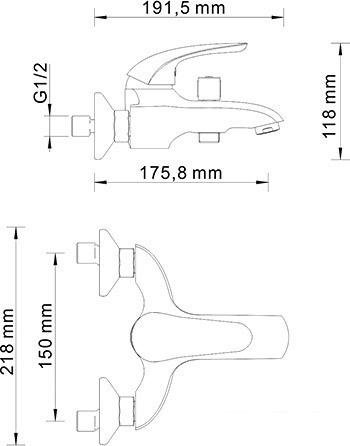 Смеситель Wasserkraft Rossel 2801- фото3