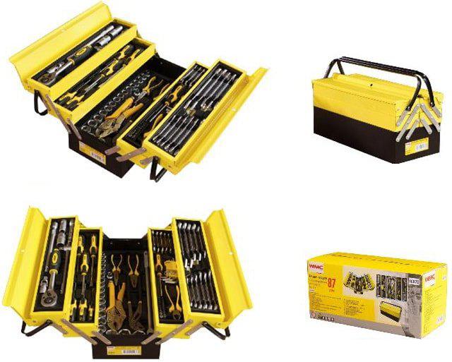 Универсальный набор инструментов WMC Tools 4087C (87 предметов)- фото2