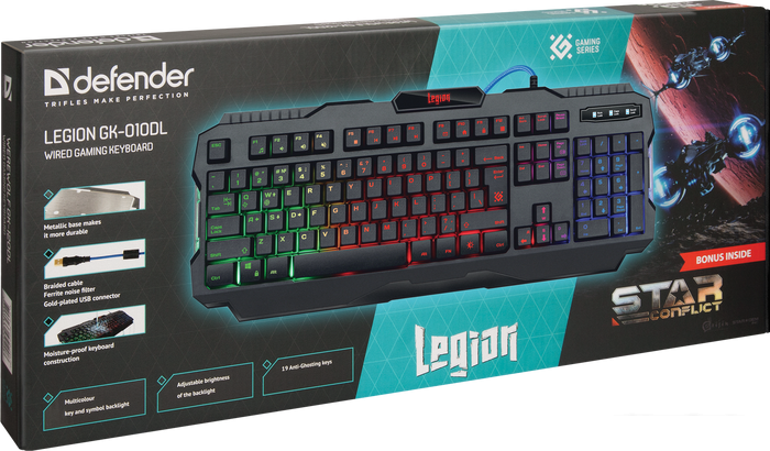 Клавиатура Defender Legion GK-010DL- фото3