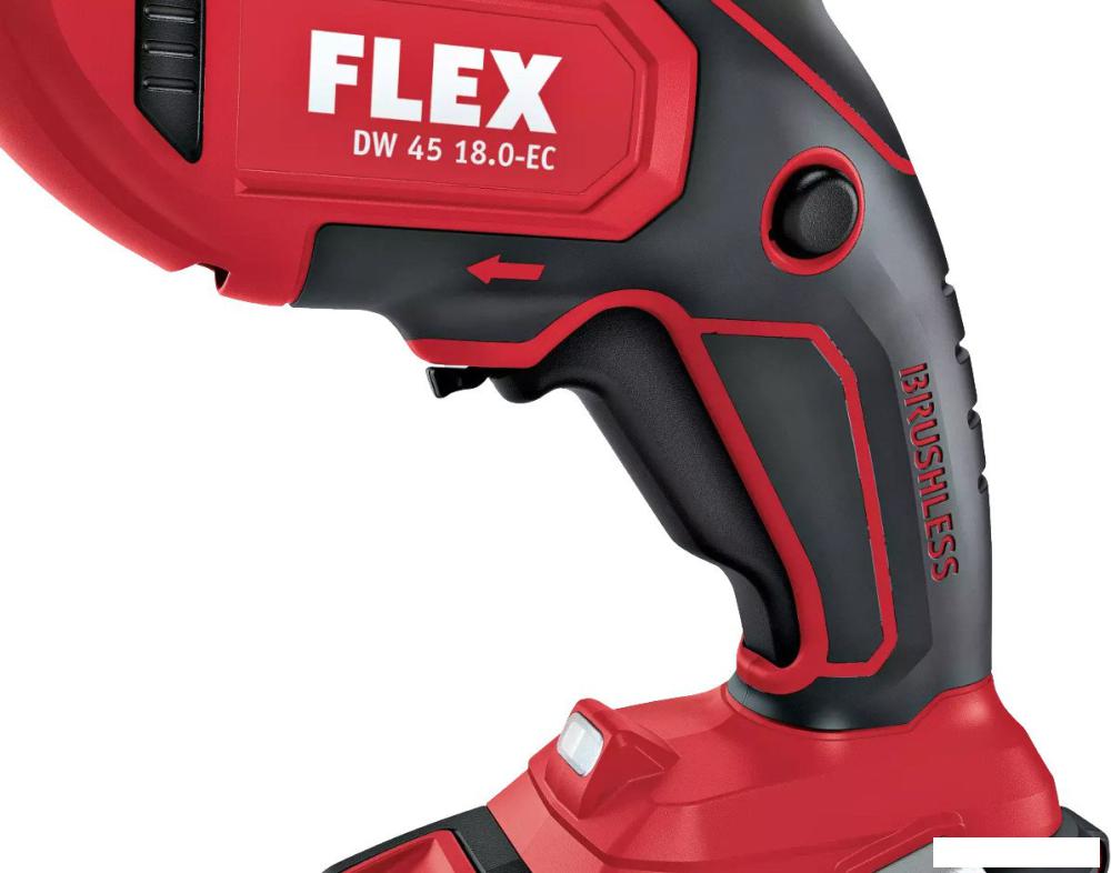 Шуруповерт для гипсокартона FLEX DW 45 18.0-EC M/2.5 Set 466824 (с 2-мя АКБ 2.5 Ач, кейс, насадка автоподачи)- фото3