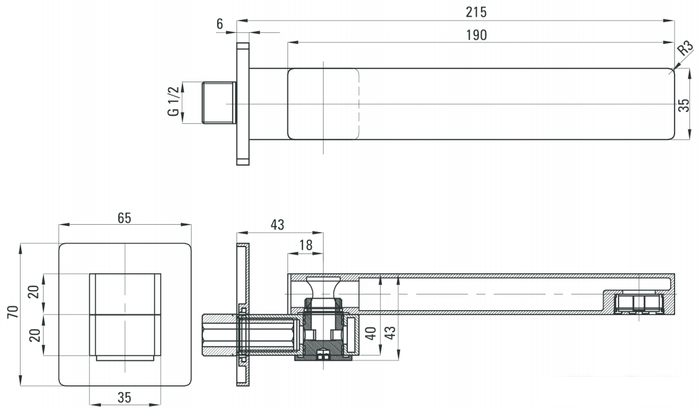 Излив Deante Cascada NAC 084K- фото3