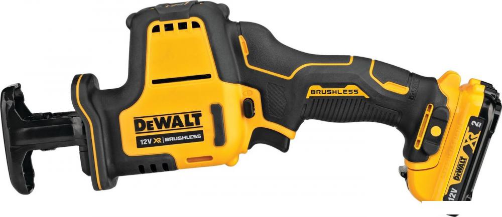 Сабельная пила DeWalt DCS312D2 (с 2-мя АКБ, кейс)- фото2