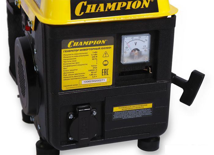 Бензиновый генератор Champion IGG1001- фото3