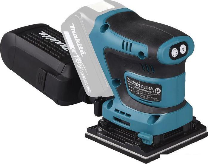 Виброшлифмашина Makita DBO480Z (без АКБ)- фото3
