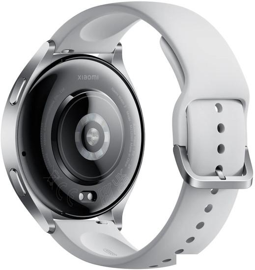 Умные часы Xiaomi Watch 2 M2320W1 (серебристый/серый, международная версия)- фото4